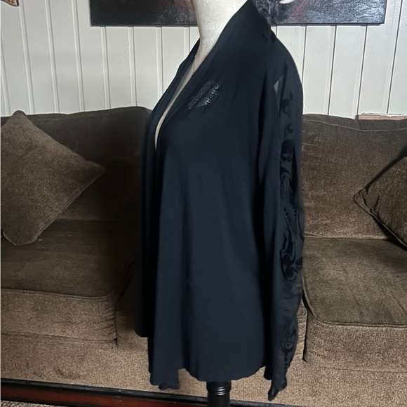 Harley Davidson • Size 1X/2X-Large • Black • Sweater Cardigan - Picture 6 of 14